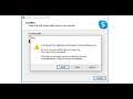 Fix Skype An Error Occurred While Trying To Copy A File The Source File Is Corrupted