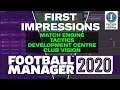 Football Manager 2020 FIRST IMPRESSIONS | FM20 New Features Review