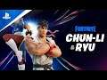 Fortnite | Street Fighter: Ryu and Chun-Li Trailer | PS5, PS4