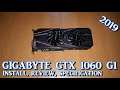 GIGABYTE GTX 1060 G1 GAMING ( REVIEW & INSTALL )