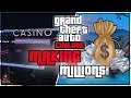 GTA 5-  JOIN AN TALK CASINO DLC! MAKIN MILLIONS AND PREPPING FOR THE NEW CASINO DLC UPDATE!