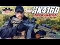 HK416 EVOLUTION ETS III con gatillo electronico - Review & Gameplay | AIrsoft Review en Español