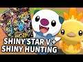 LIVE! SHINY STAR V CARD OPENING + FULL ODDS SHINY HUNTING STARTERS! ~ Pokemon White 2/Ruby