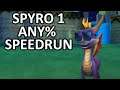 Playing Spyro Faster Than Anyone Else On The Planet (Actually The 113th fastest 😭)