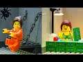 Rich Unlucky Girl vs Broke Lucky Girl - LEGO City Prison Break | REO Brickfilm