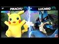 Super Smash Bros Ultimate Amiibo Fights – Request #20548 Pikachu vs Lucario