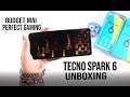 Tecno Spark 6 Unboxing..Helio G70,18W Fast Charge,4GB/ 20,599 PKR