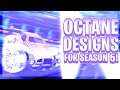 The 10 Best Octane Designs For Season 5! (Rocket League Car Designs)
