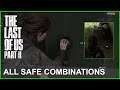 THE LAST OF US 2 - ALL SAFE COMBINATIONS