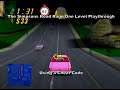 The Simpsons Road Rage One Level Playthrough using a Ps2 Cheat Code :D