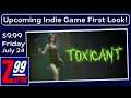 Toxicant - First Look! - Angel Plays This Upcoming Trapped In A Mine Horror Game!