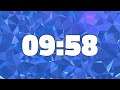 9 MINUTES AND 58 SECONDS TIMER COUNTDOWN [598 seconds - 9:58]