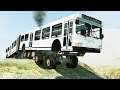 Articulated Bus Crashes #12 BeamNG DRIVE CrashTherapy