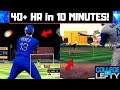 BLASTING 40+ Home Runs in 10 Minutes!! PERFECT/PERFECT No Doubters in MLB The Show 20!