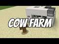 Simple Minecraft Cow Farm Tutorial