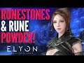 ELYON How To Get Rune Powder? Runestones and Rune Traits Beginner's Guide!