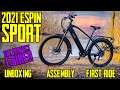 Espin Sport 2021 Unboxing, Assembly, First Ride! Adventure E-Bike!