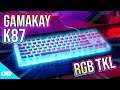 GamaKay (Womier) K87 Review + HyperX Pudding Cap Test