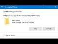 How To Fix Can’t Rename Folder in Windows 10