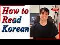 How to Read Korean - Learn Hangul