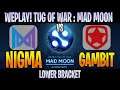 [NO CASTER] Nigma vs Gambit | Bo3 | WePlay! Tug of War: Mad Moon | DOTA 2 LIVE