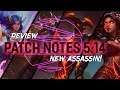 PATCH NOTES! NEW ASSASSIN PELE HAS MAGE ABILITIES?! - Incon - Patch Notes 5.14