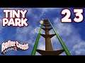 RollerCoaster Tycoon 3 TINY PARK - Part 23 - LIM COASTER