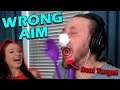SSundee tries to catch the pie with his mouth
