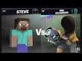 Super Smash Bros Ultimate Amiibo Fights – Steve & Co #79 Steve vs Mega Man X