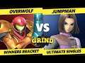 The Grind 167 - OverWolf (Samus) Vs. Jumpman (Hero) Smash Ultimate - SSBU