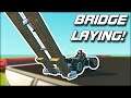 Who Can Build the Best Bridge Laying Vehicle? (Scrap Mechanic Multiplayer)