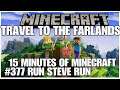 #377 Run Steve run, 15 minutes of Minecraft, Playstation 5, gameplay, playthrough