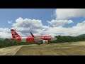 AirAsia A320 - Lands at Phuket Airport Thailand - MSFS 2020