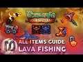 ALL LAVA FISHING ITEMS in Terraria 1.4 Journey's End, Full Guide, New Lava fishing Terraria
