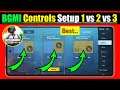 BGMI Control Settings Full Guide|Bgmi Control Setup 1 vs 2 vs 3|Bgmi Layout Setting|