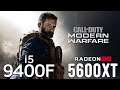 Call of Duty Modern Warfare on i5 9400F + RX 5600 XT 1080p, 1440p benchmarks!