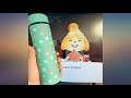 Controller Gear Animal Crossing Teal Icons Stainless Steel Water Bottle, & Lapel review