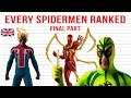 Every Spider-Man Ranked FINAL PART
