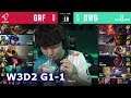 GRF vs DWG - Game 1 | Week 3 Day 2 S10 LCK Spring 2020 | Griffin vs DAMWON Gaming G1 W3D2