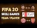 How to change Skill Games Team & Player in FIFA 20