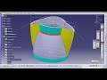 How to create a mechanical part using CATIA Part Design and Generative Shape Design 76 Blower Head