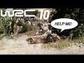 I TRY THIS NEW RALLY SIM FOR THE FIRST TIME AND I CRASHED A LOT | WRC 10