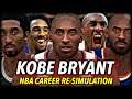 KOBE BRYANT’S NBA CAREER RE-SIMULATION | WAY BETTER THAN LEBRON AND JORDAN? THE BEST GOAT | NBA 2K20