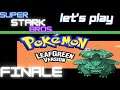 Let's Play Pokemon LeafGreen Finale! SS Bros VS Trash Can One Last Time! Super Stark Bros.