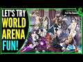 Let's try World Arena! (Real-Time PVP) Epic Seven RTA Epic 7 Gameplay E7 [WA #1]