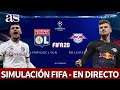 O. LYON vs. RB LEIPZIG | FIFA 20: simulación de la ida de los cuartos de la Champions | Diario AS