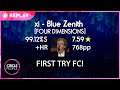 osu! | Bubbleman | xi- Blue Zenith [FOUR DIMENSIONS] +HR 99.12% FC 768pp 78.34 UR