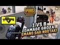 POSISI MUSTAHIL MENANG 1 VS 8 EPIC COMEBACK - PUBG MOBILE INDONESIA