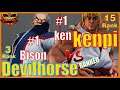 SFV CE  Devilhorse (Bison) VS kenpi (Ken) Ranked【Street Fighter V 】 スト5けんぴ (ケン) VS 悪魔馬 (ベガ)