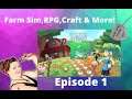 Staxel Gameplay : Animal Crossing + Stardew + Harvest Moon - Episode 1